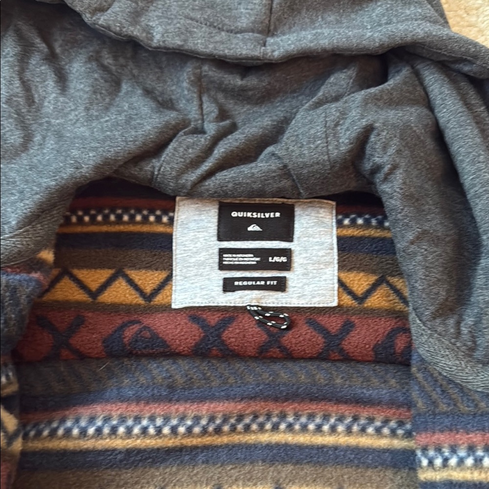 Quiksilver Multicolor Patterned Shirt Jacket - Picture 2 of 2